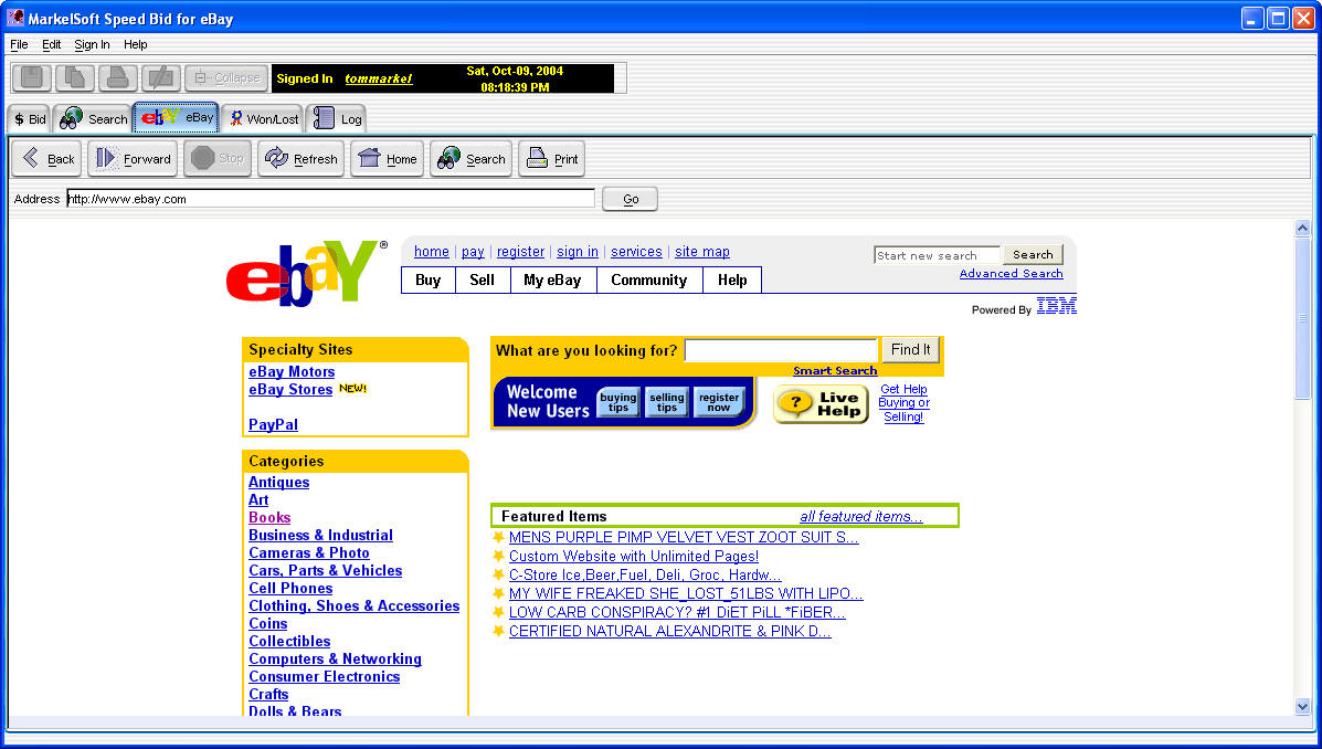 User details - Speed Bid Help Wiki