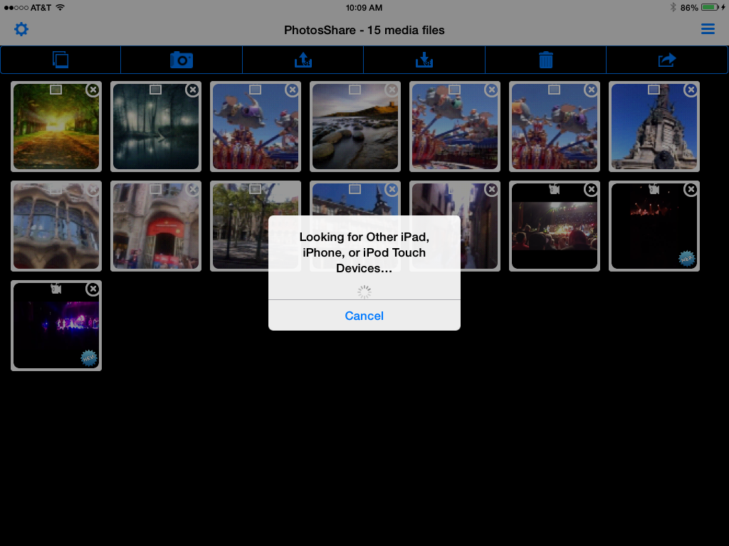 PhotosShare Photo Utility (iOS mobile app)